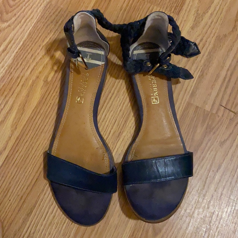 Blue sandles